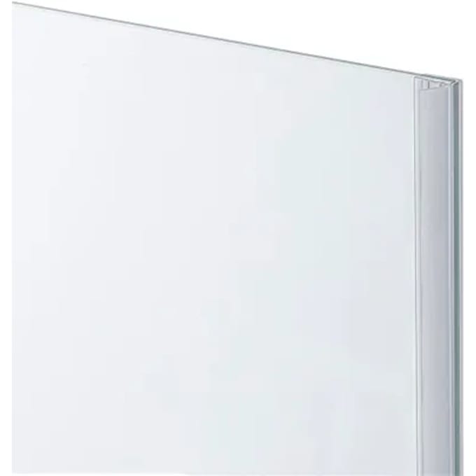 Sealskin Universeel Verticaal Afdichtprofiel 6/8mm, 2 Meter Transparant