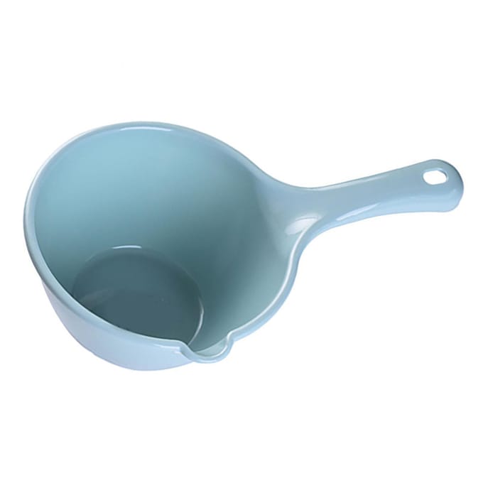 Plastic waterlepel badlepel dippers waterbadschep badkamer waterschep beker thuis essentieel voor blauw