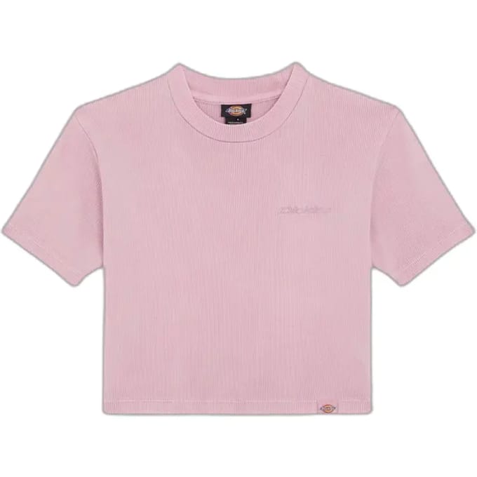 Dickies Plentywood T-shirt Met Korte Mouwen Roze M Vrouw
