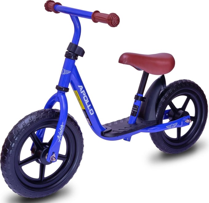 Apollo Aviator Loopfiets, Veilige Kinderloopfiets 12 inch, Mooie Loopfiets, Robuuste Loopfiets voor Kinderen, Comfortabel en Zeer Lichtgewicht, Loopfiets Meisje, Loopfiets Jongen, Loopfiets Peuter