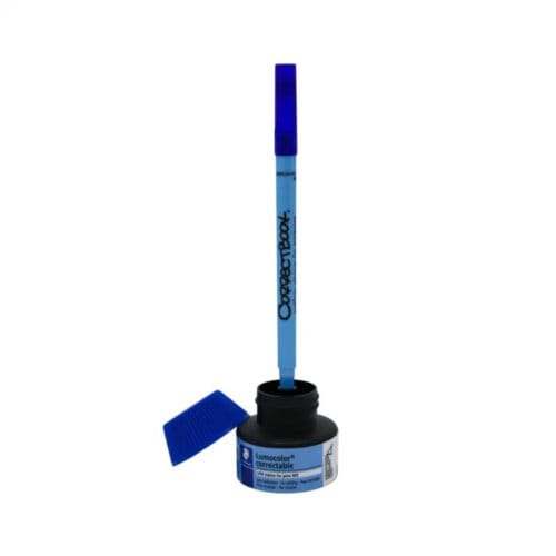 Viltstiftvulling Staedtler Lumocolor 305 non permanent correctable blauw