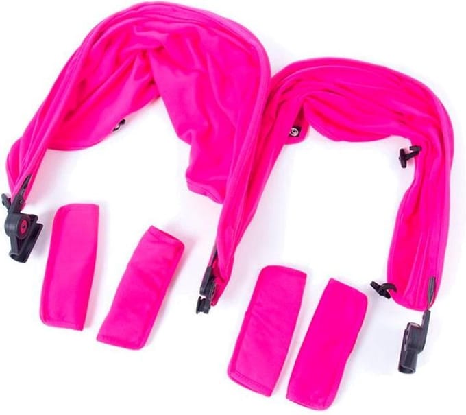 Baby Monsters Zonnekap Kinderwagen Easy Twin Color Pack Fuchsia