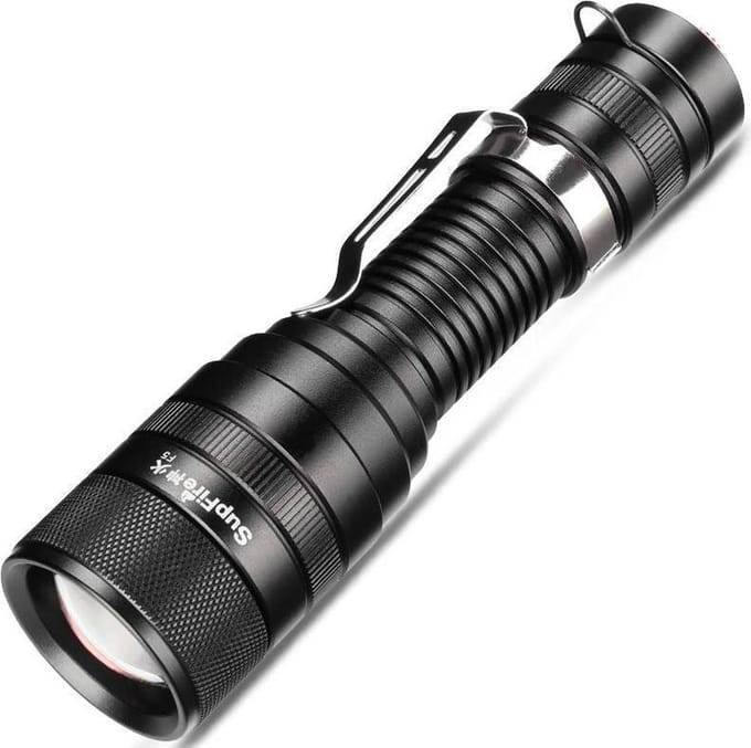 Superfire Flashlight F5 1100lm USB