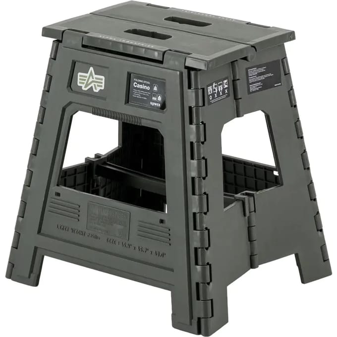 Opvouwbaar krukje Alpha Industries Cage