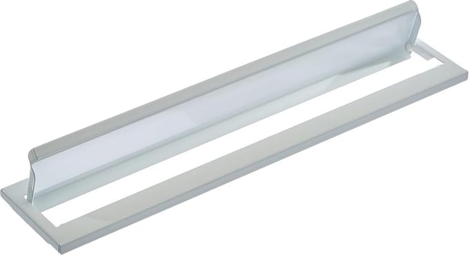 Brievenbus Opening - Postgleuf Deur - Post Ontvangen - Verzinkt Staal - 34.2 x 7.3 cm - Wit