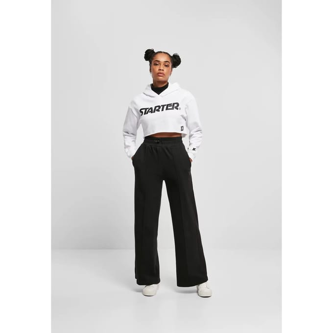 Dames sweatshirt met capuchon Urban Classics Starter Cropped