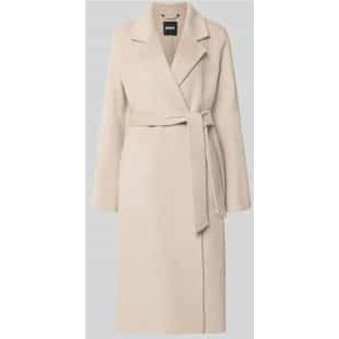 Regular fit lange jas van wolmix model 'Cotaz2_DF'
