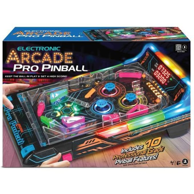 Arcade Pro Pinball luxe flipperkast Bordspellen