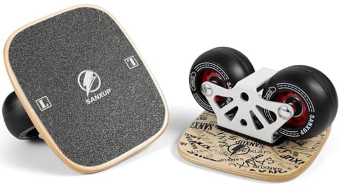 Freeskates met Split Skateboarddesign en Hoogwaardige Wielen