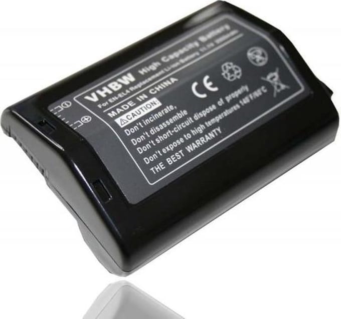 Camera accu compatibel met Nikon EN-EL4 en EN-EL4a / 2000 mAh
