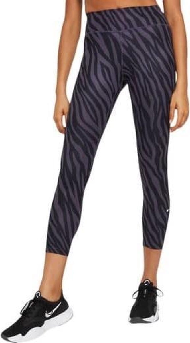 Nike One 7/8 Printed Legging Women Dark Raisin - XS