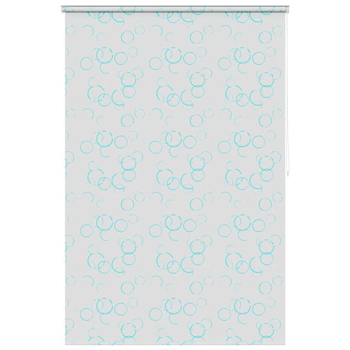 vidaXL - Rolgordijn - voor - douche - 160x240 - cm - bubbel