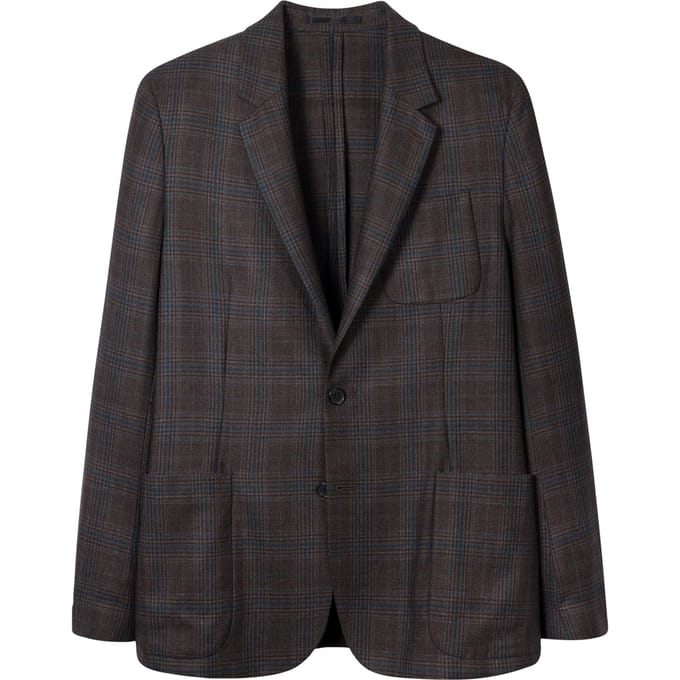 Paul Smith Mens 2 Button Patch Pocket Jacket Brown Taglia: 56 | Blazers Outlet | Uomo | Marrone