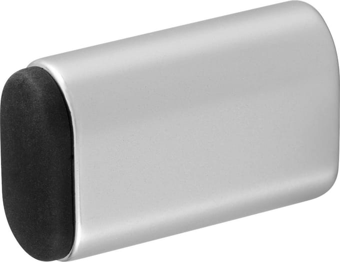 Hermeta Deurbeslag buffer aluminium F1/rubber ovaal 60mm 4704-01