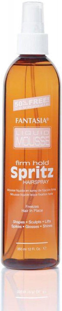 Fantasia IC Liquid Mousse Firm Hold Sprtiz 12 Oz. #Pink