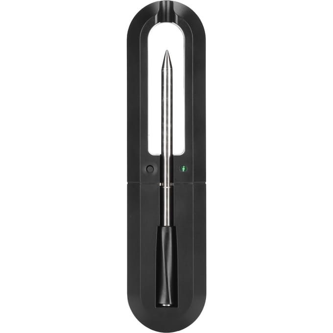 Thermomètre de Viande Alimentaire Sans Fil BBQ Étanche Bluetooth Thermomètre de Cuisine Alimentaire gray