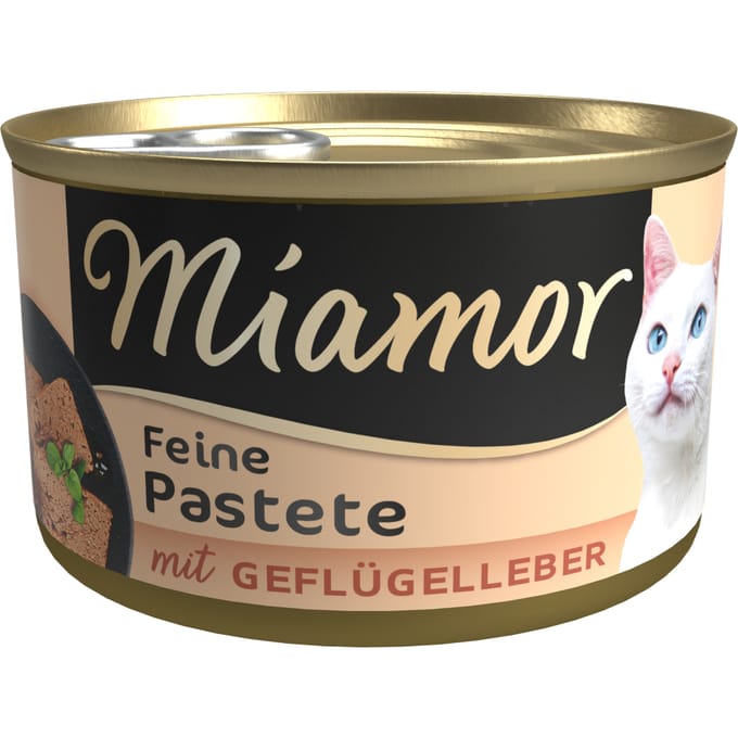 Miamor Pastei 12 x 85 g Kattenvoer - Gevogelte & Lever