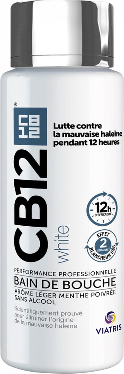 CB12 Wit Mondwater 250 ml