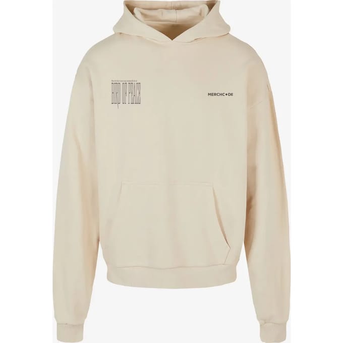 Merchcode - Birds Of Peace 2 Hoodie/trui - L - Beige