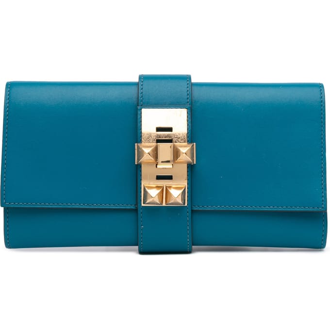 Hermès Leren Clutch