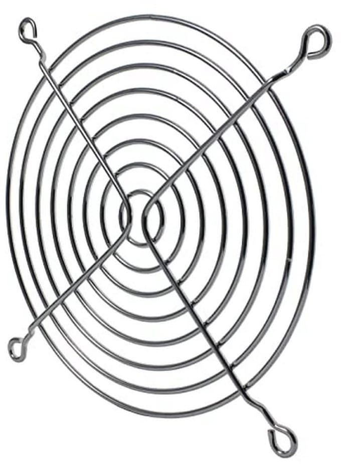 Ventilatorrooster 120x120mm voor Axiale ventilatoren
