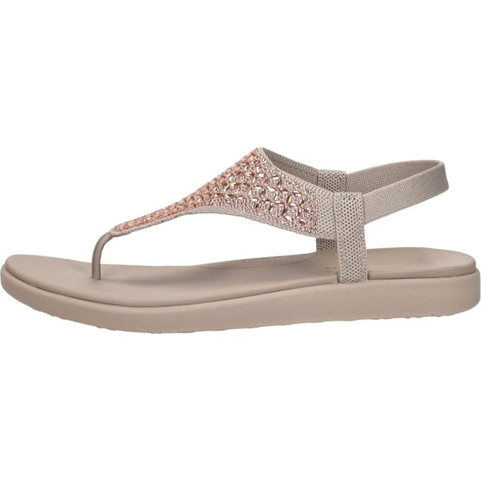 Skechers MEDITATION LUXE-MODERN EVENT Dames Sandalen - Taupe