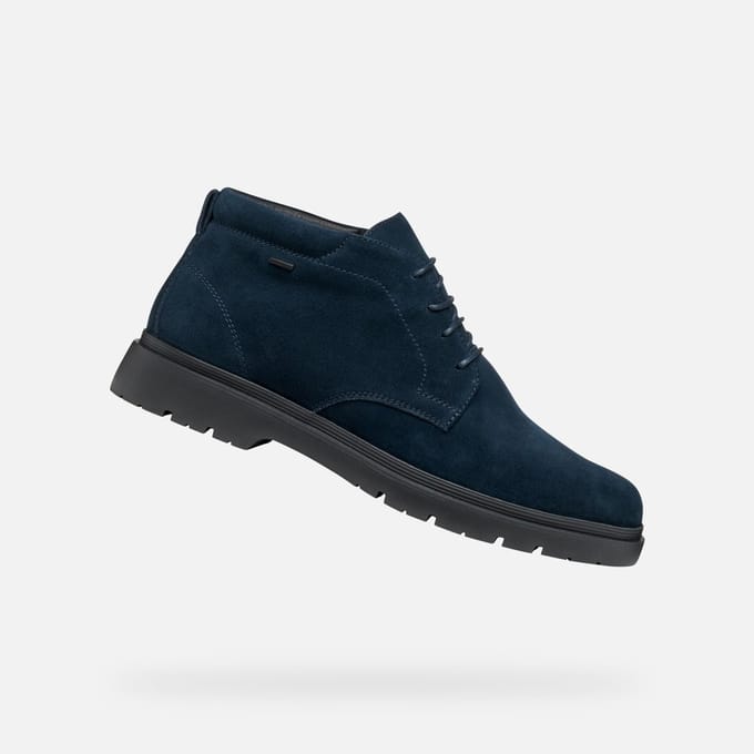 GEOX SPHERICA EC1 ABX HEREN - MARINEBLAUW