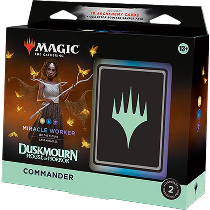 Magic: The Gathering TCG Duskmourn Miracle Worker Commander Deck