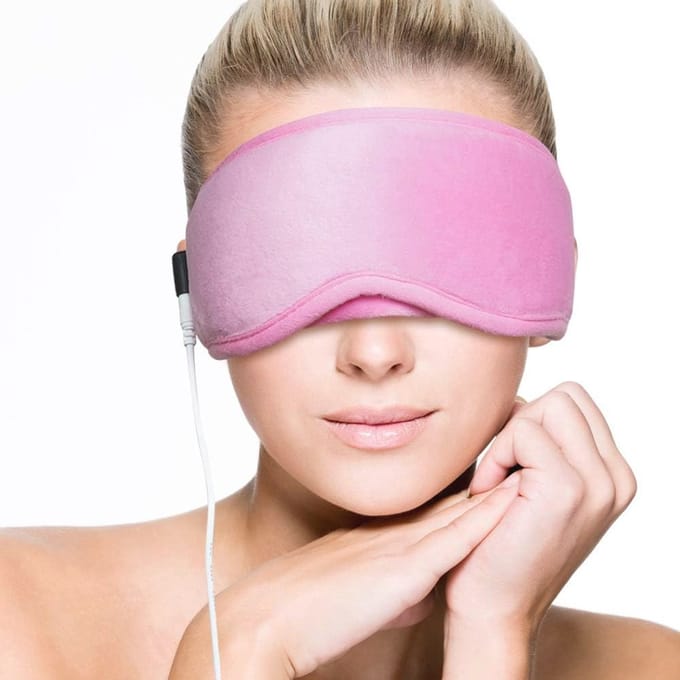 USB verwarmd oogmasker voor het verlichten van oogstress en slapeloosheid - met temperatuurregeling