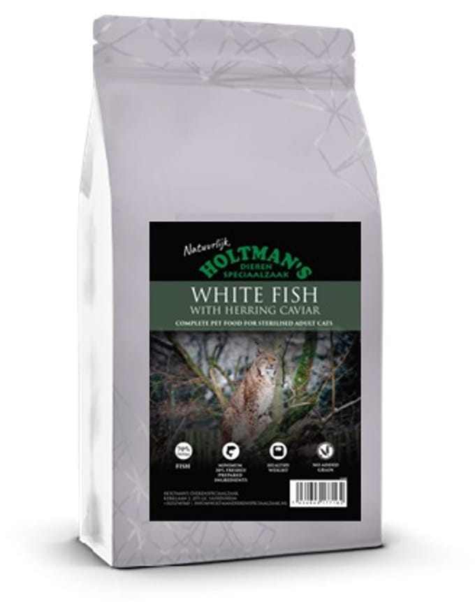 Connoisseur cat adult witvis met haringkaviaar 1,5 kilo