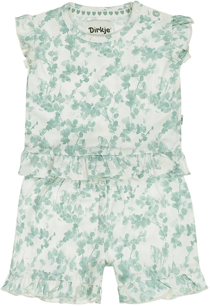 Dirkje Meisjes Kledingset - Off-white
