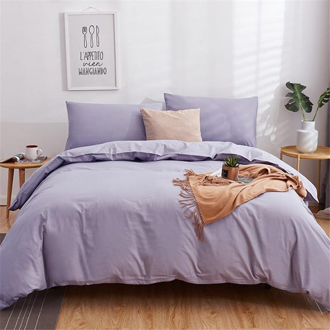 Pima Katoen Effen Turquoise Dekbedovertrek Set King Queen Double Full Twin Eenpersoons Maat Beddengoed Set 160x210cm