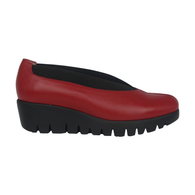 Wonders Agadir - dames instapper - Rood - maat 40 (EU) 7 (UK)