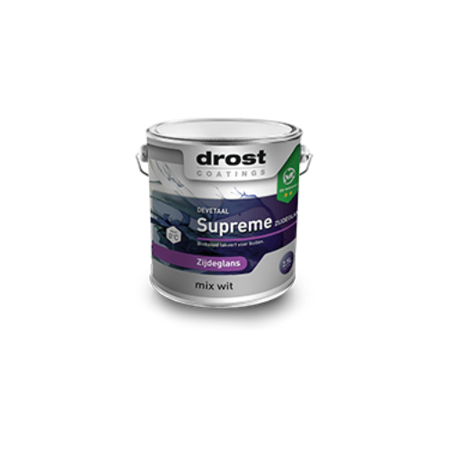 Devetaal Supreme zijdeglans wit 0.5 liter