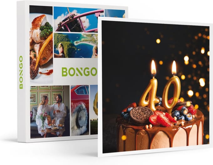Bongo Bon -Gefeliciteerd Met Je 40ste Verjaardag!- Cadeaukaart