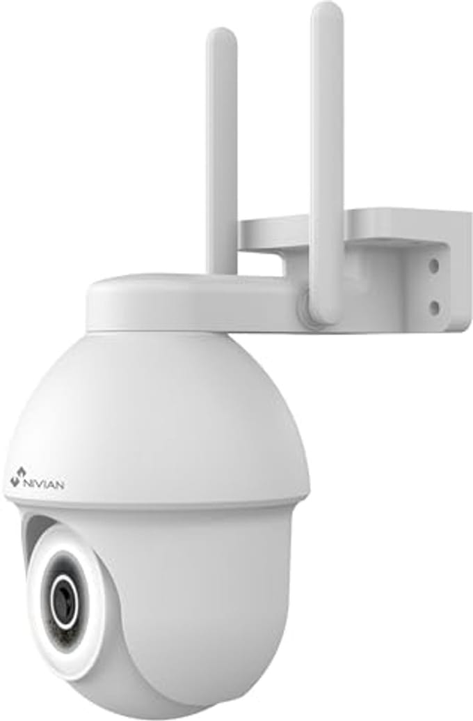 Wifi 360 Graden Bewakingscamera met Half 4K Resolutie