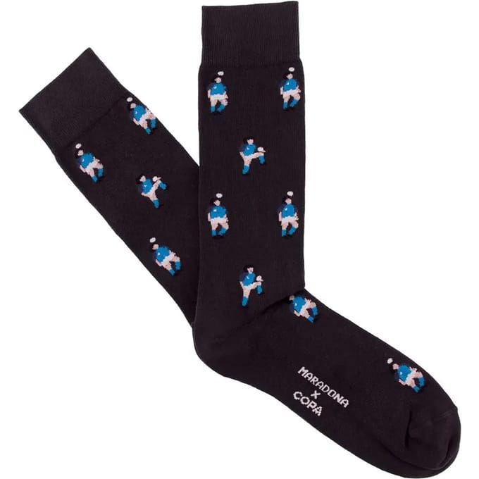 COPA - Sokken - Maradona Napoli - Heren - 3-pack - Zwart - 43-46