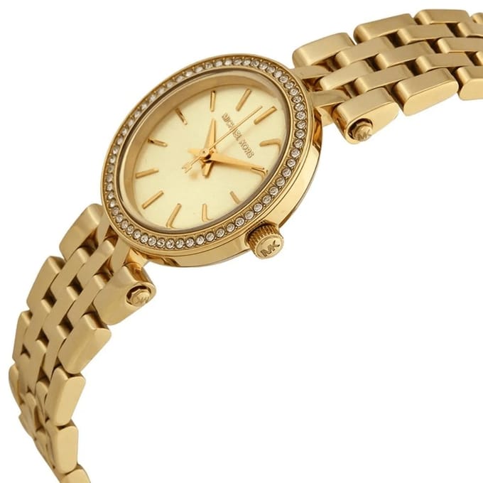 Michael Kors MK3295 Mini Darci Gouden Dameshorloge