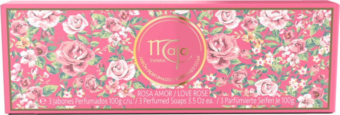 Maja Love Rose Zeep 3x 100 gr
