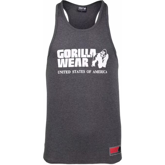 Gorilla Wear Classic Tank Top - Donkergrijs - S