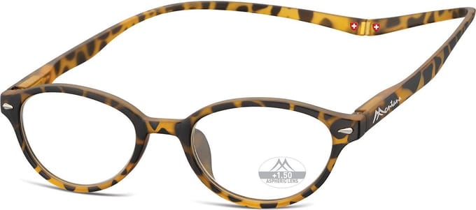 Montana MR61A Leesbril met magneetsluiting +1.00 Tortoise
