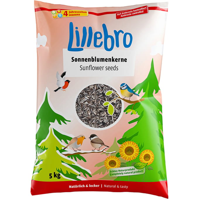 5kg Lillebro Zonnebloempitten voor Vogels