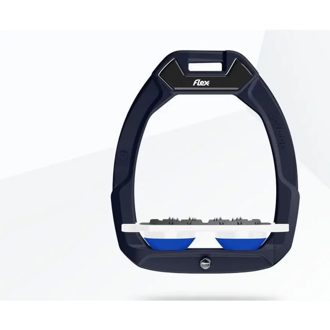 Plat Ultra Grip Veiligheidsouters Bruin/Wit/Blauw Flex-On Safe-On