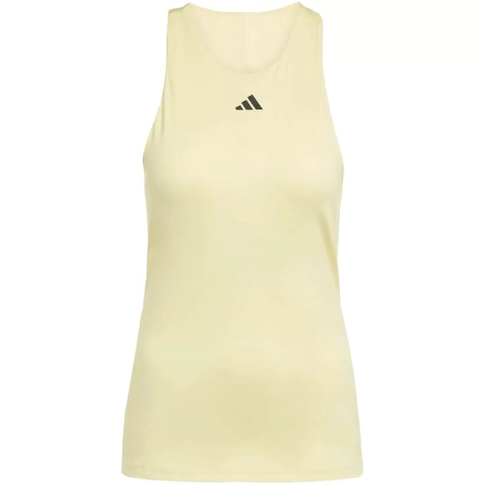 adidas Y-Tank Tanktop Dames-Goudgeel
