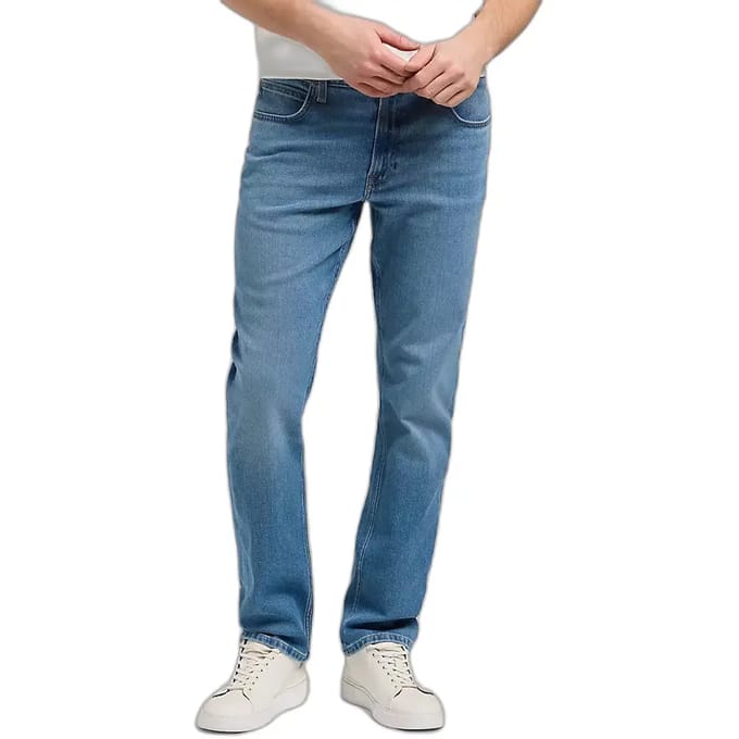 Lee Brooklyn Straight Regular Fit Spijkerbroek Blauw 33 / 32 Man