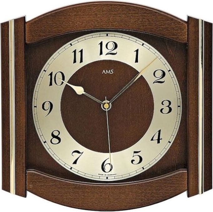 Wandklok radiogestuurd AMS - 5822-1