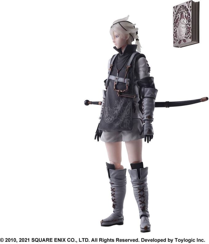 Square-Enix Nier Replicant ver.1.22474487139... Bring Arts Action Figure Young Protagonist 14 cm Action Figuur