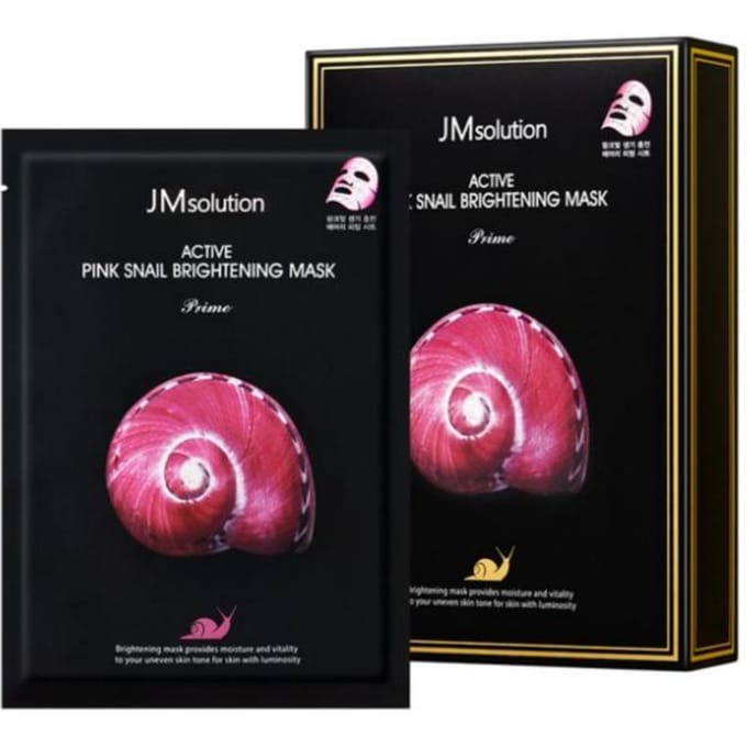 JMSolution active pink snail masque éclaircissant - 30ml*10pièces