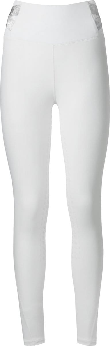 PK International - Rijlegging - Tights - Jupiter - Full Grip - Wit - White - M/38