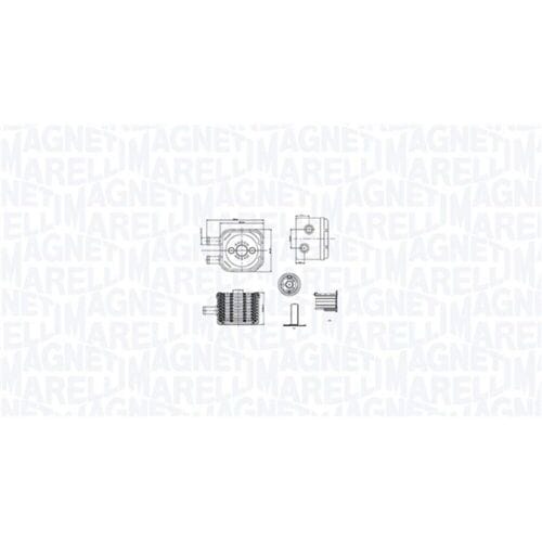 Olie radiator, motorolie MAGNETI MARELLI 350300003500